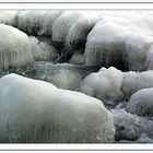 Eiszapfen in der kleinen Ysper/NÖ