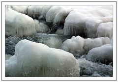 Eiszapfen in der kleinen Ysper/NÖ