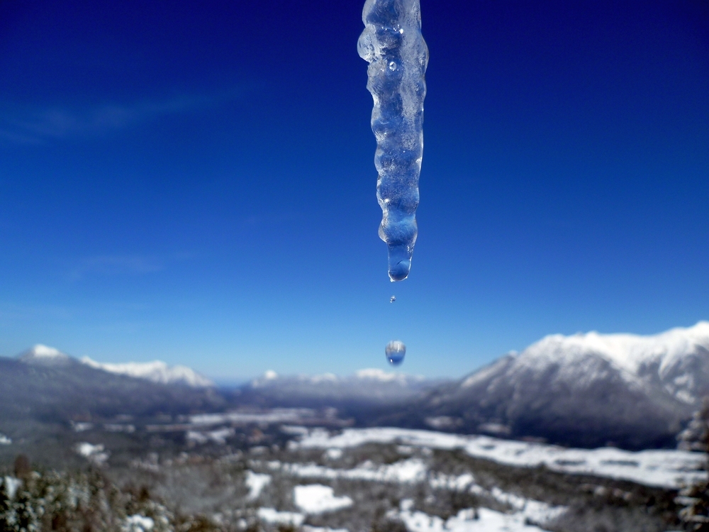 Eiszapfen mit Weitsicht