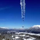 Eiszapfen mit Weitsicht