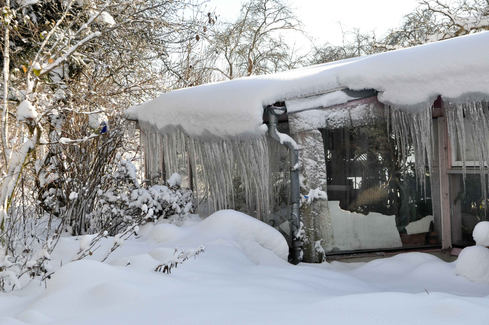 Eiszapfen und Formen