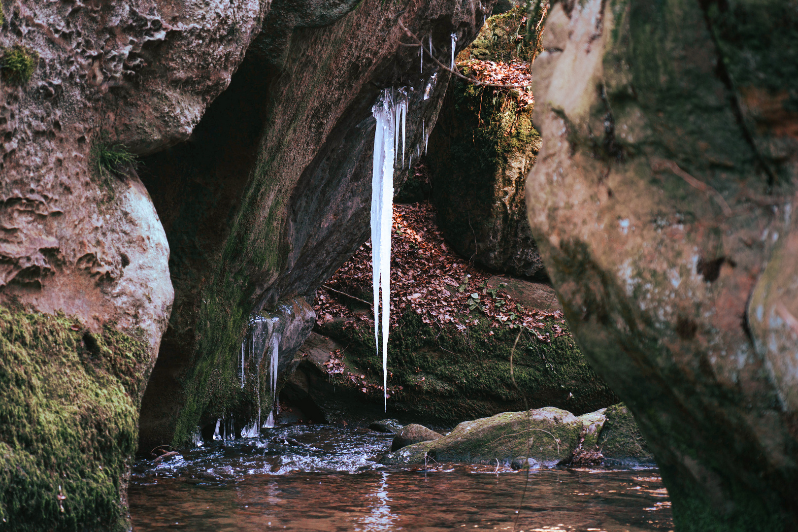 Eiszapfengefahr