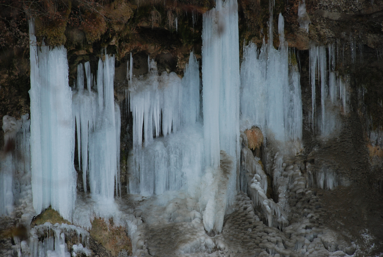 Eiszapfenwand