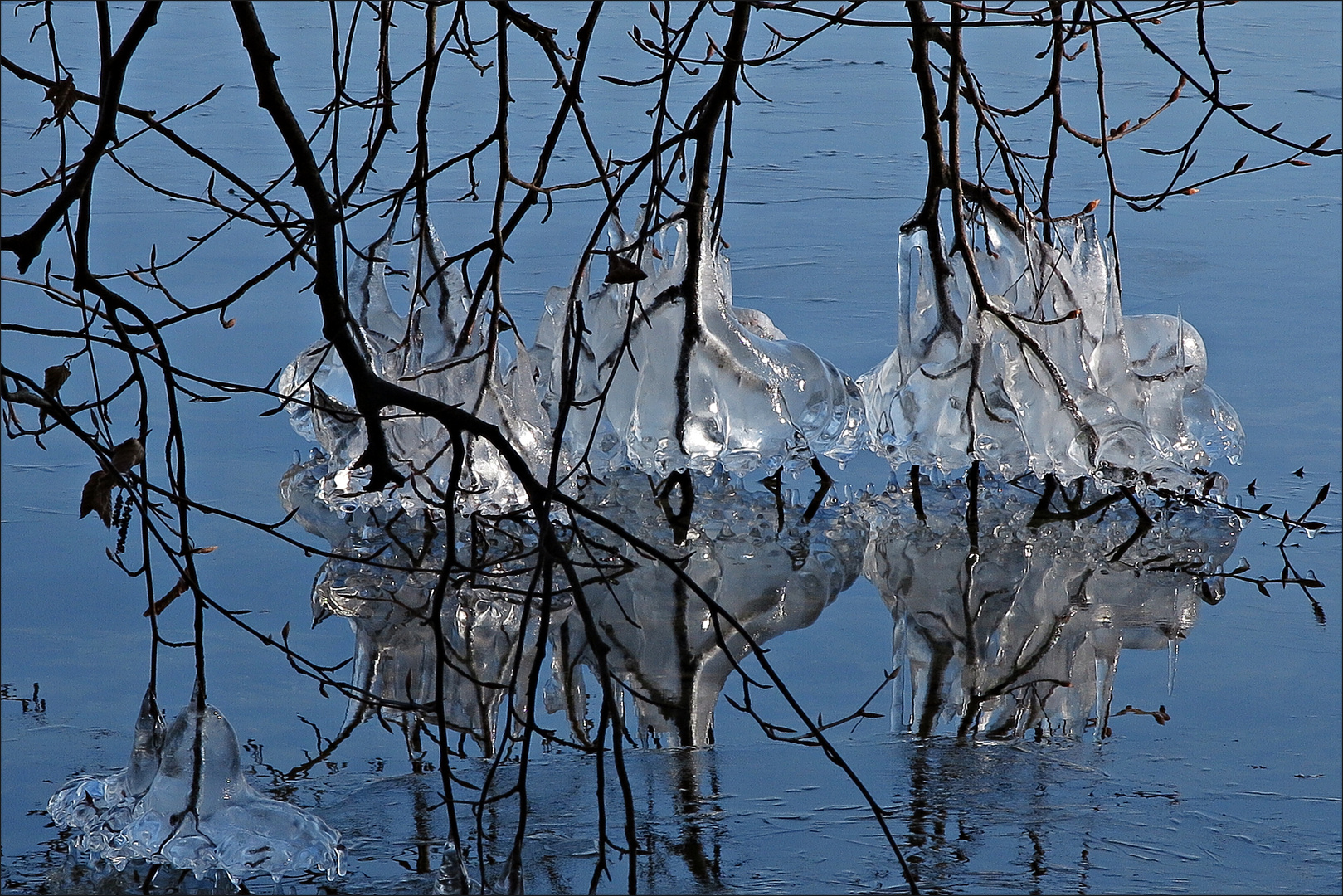 Eiszauber am Großen Plöner See