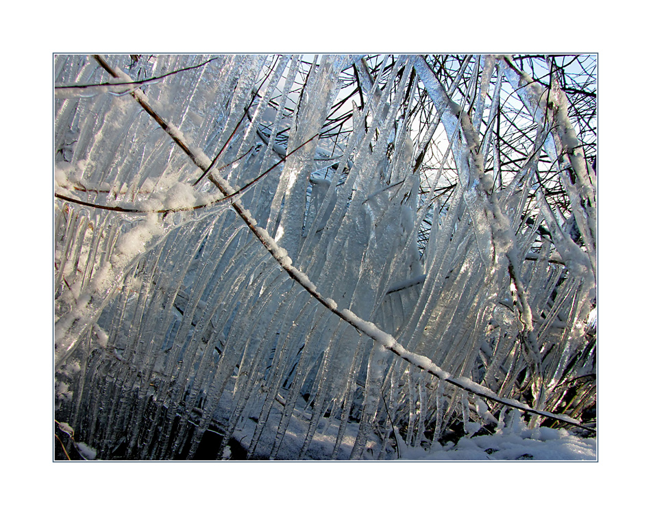 Eiszauber am See