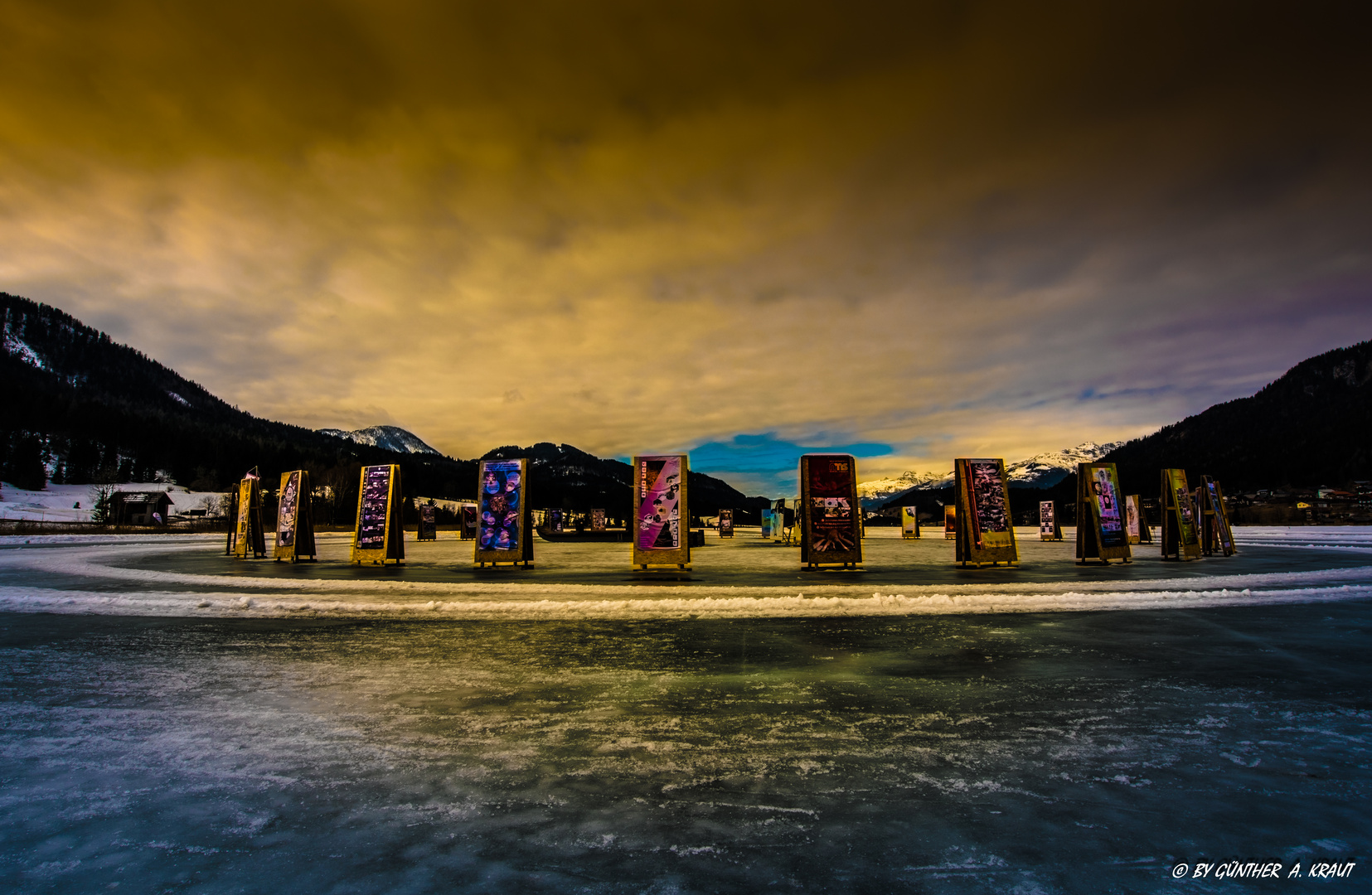 Eiszauber am Weissensee