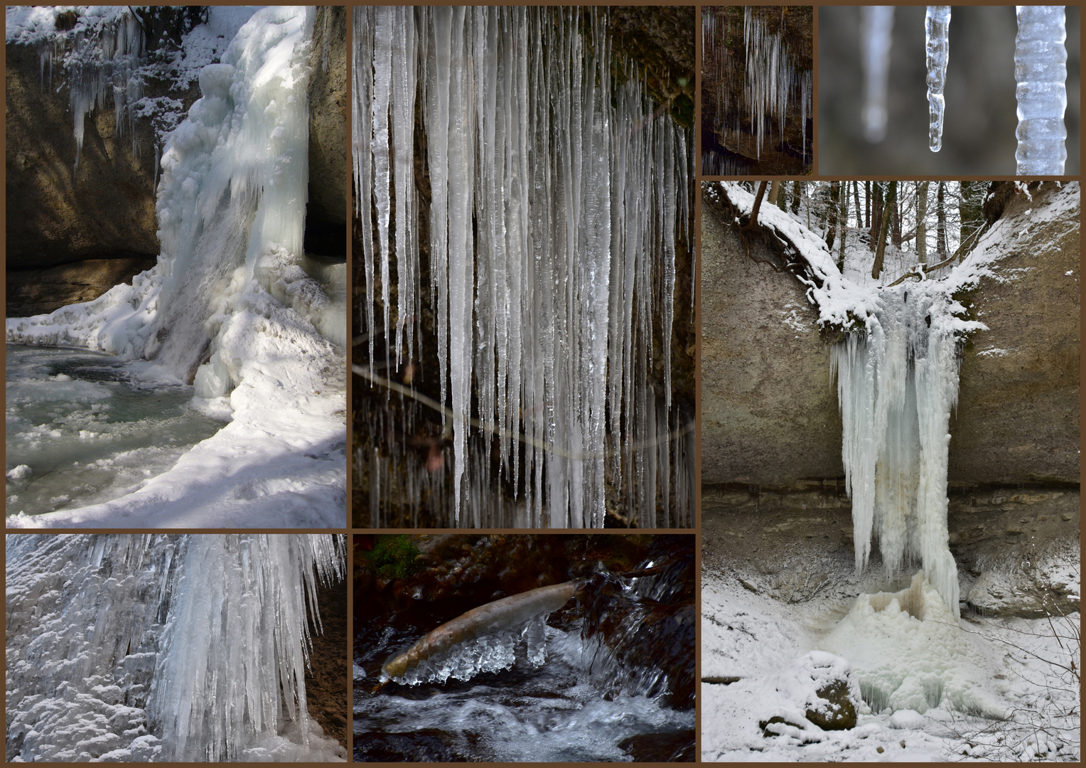 Eiszauber Kemptner Tobel