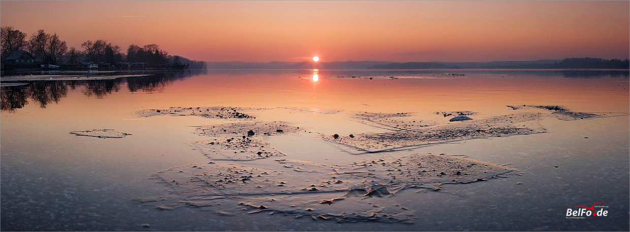 Eiszeichen auf dem Wörthsee