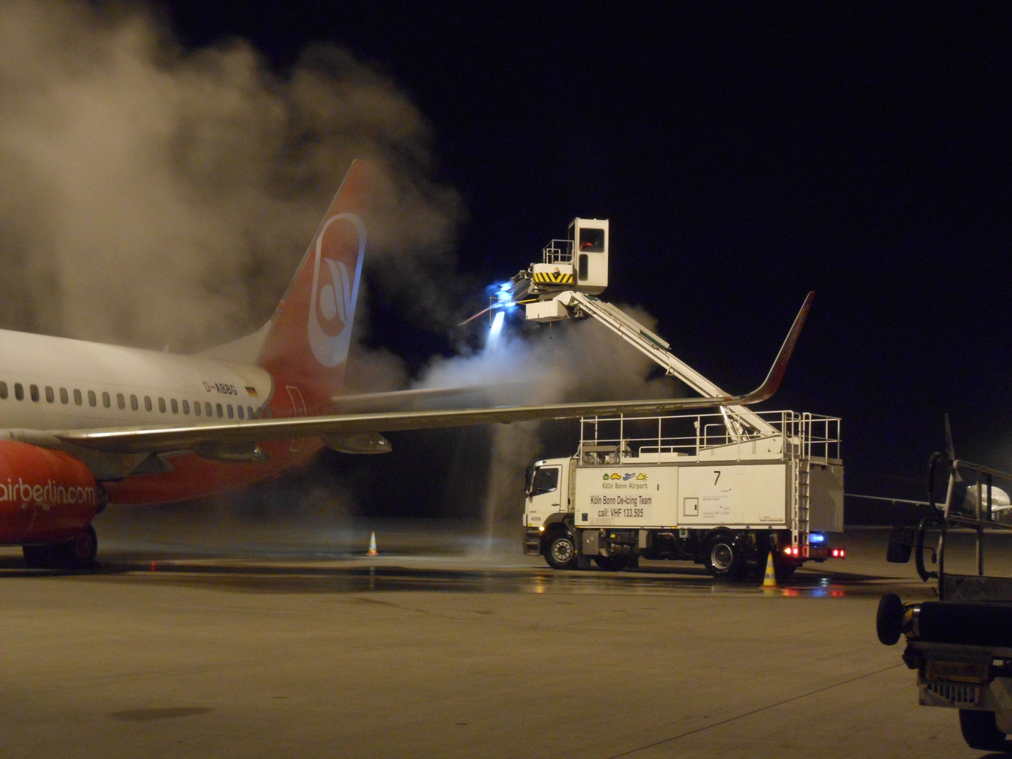 Eiszeit am Airport Köln Bonn