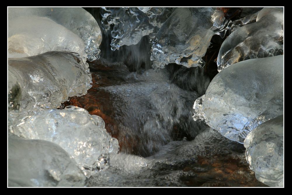 Eiszeit am Bach VI