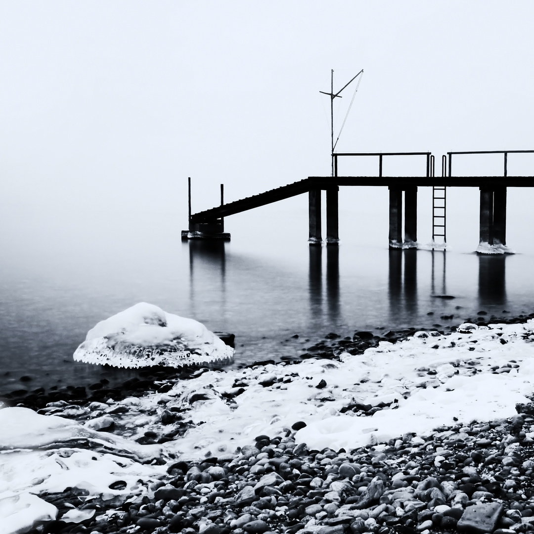 Eiszeit am Bodensee.