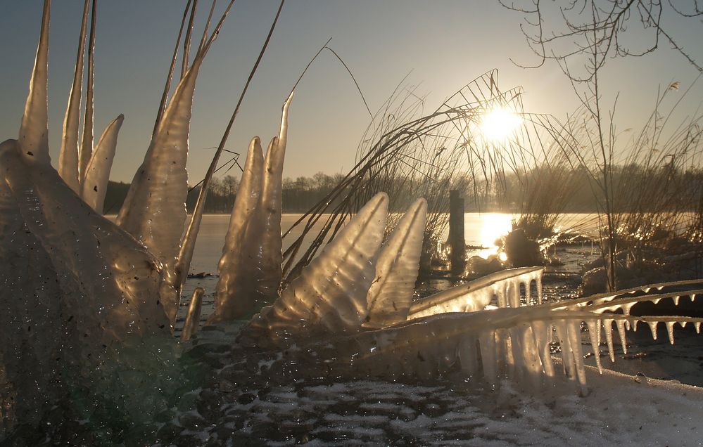 Eiszeit am Kellersee von Mal Ente 