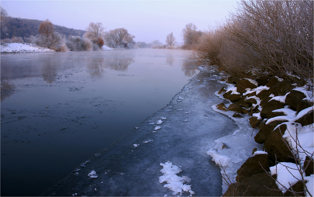 Eiszeit am Main