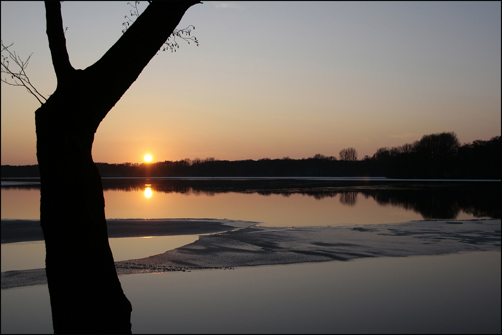 Eiszeit am See...