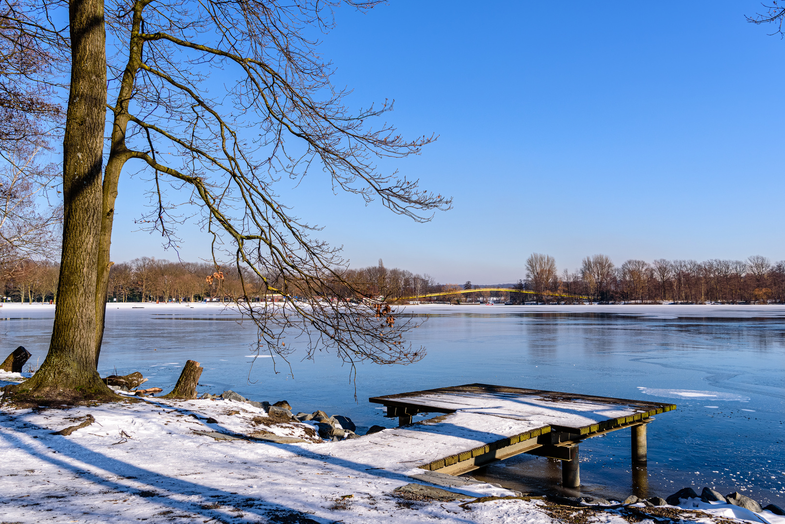 Eiszeit am Wolfssee