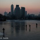 Eiszeit an der Alten Donau