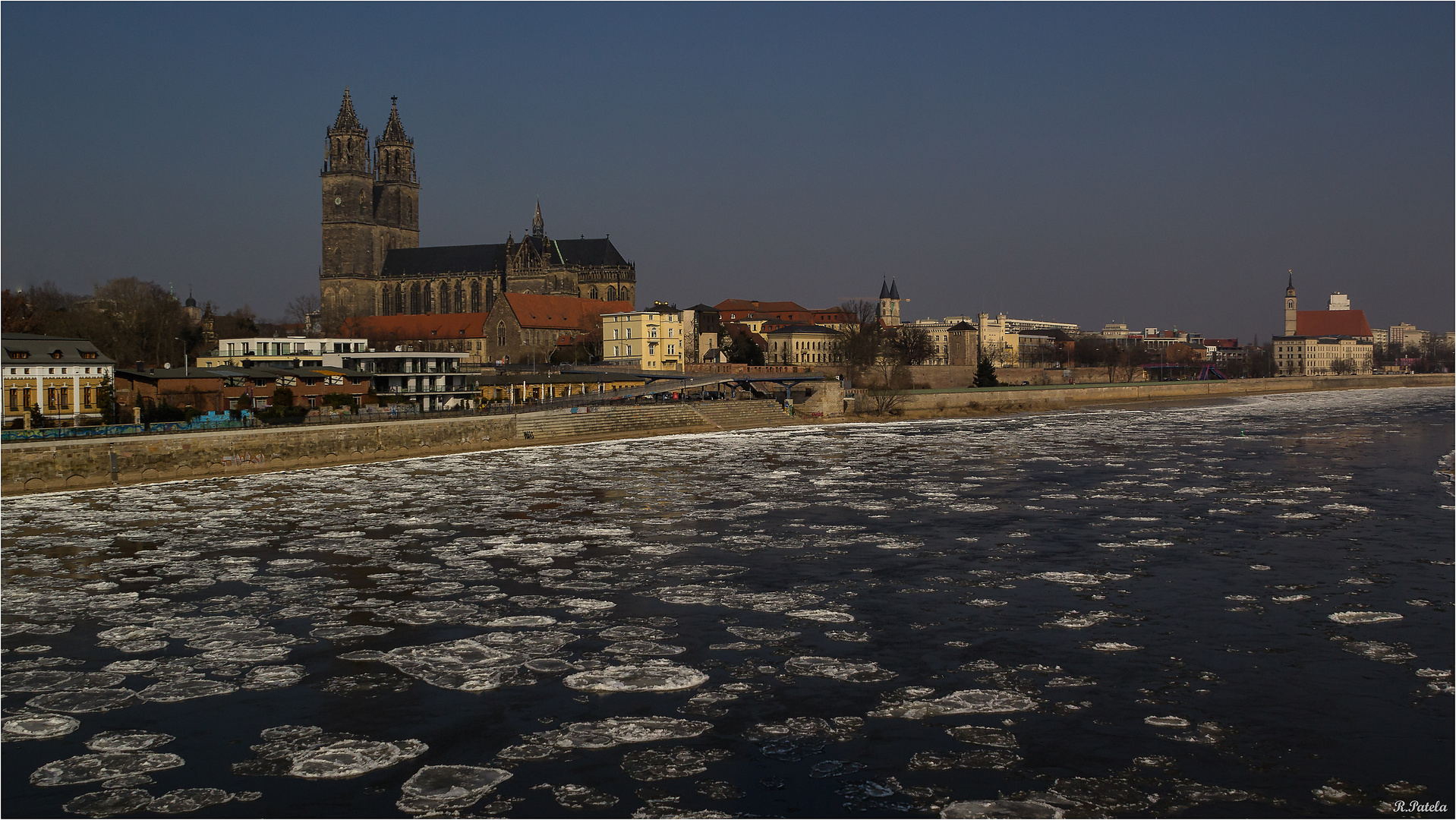 Eiszeit an der Elbe