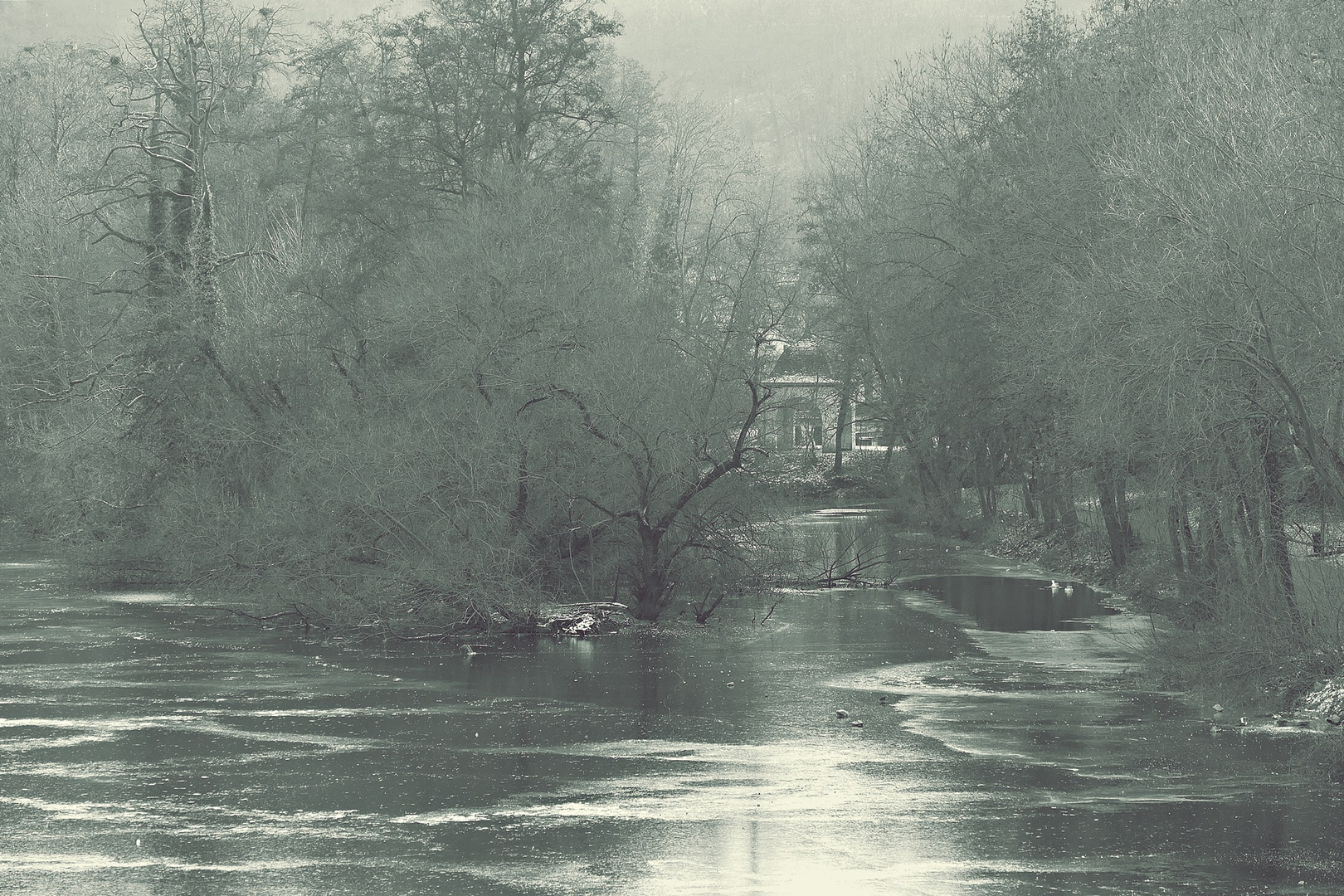 Eiszeit an der Lahn in Limburg