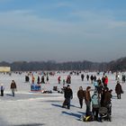 Eiszeit,- .... auf dem "Heiligen See" in Potsdam.