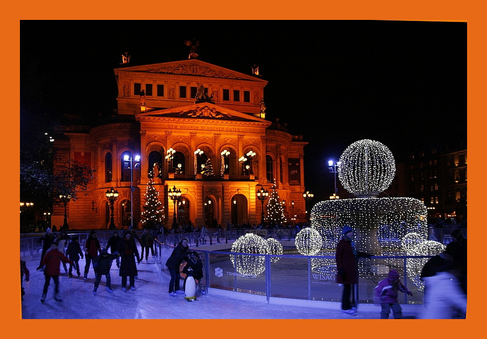 Eiszeit auf dem Opernplatz