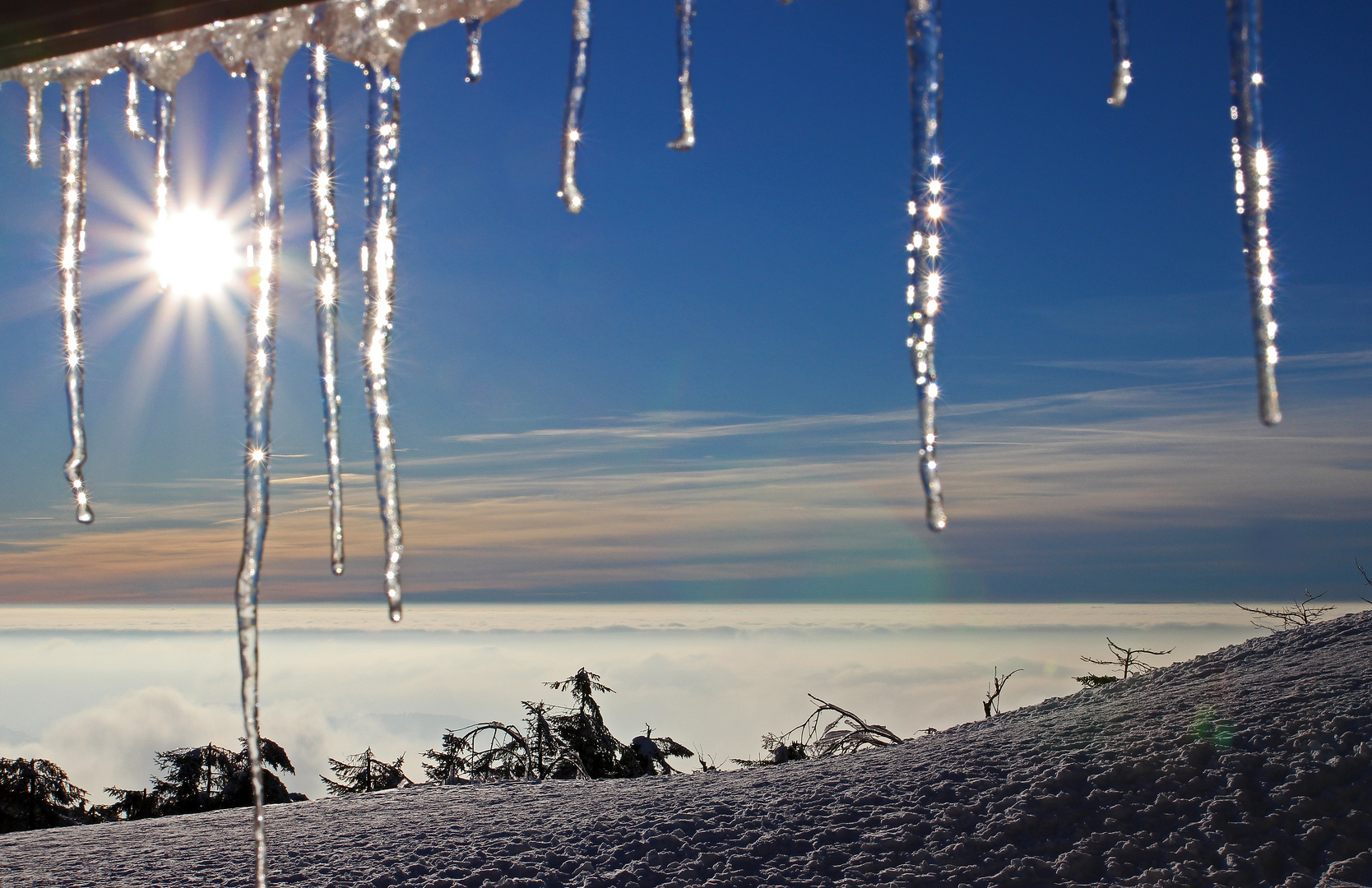 Eiszeit auf der Grinde