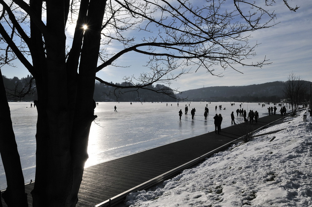 Eiszeit - Baldeneysee Essen