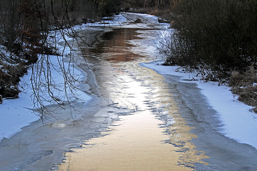 Eiszeit. Bille, unser Flüsschen