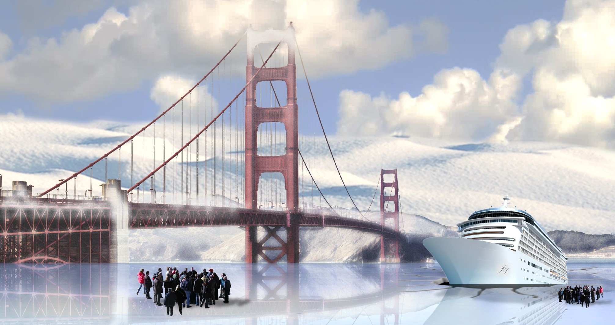 Eiszeit - Golden Gate Icebridge