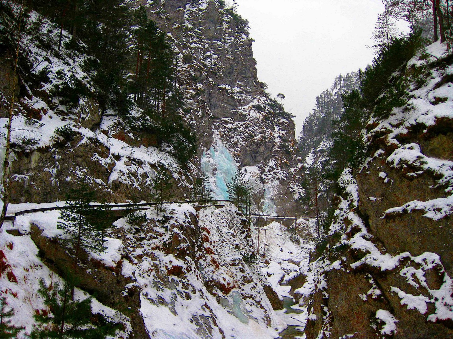 Eiszeit im Canyon