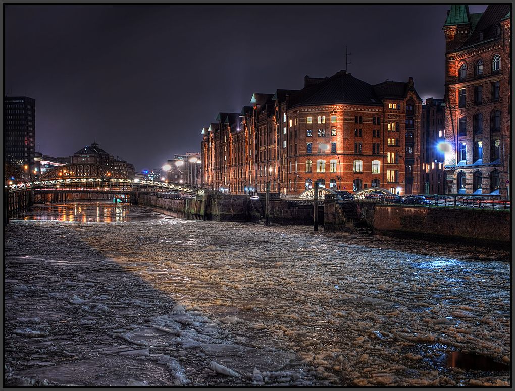 Eiszeit im Fleet