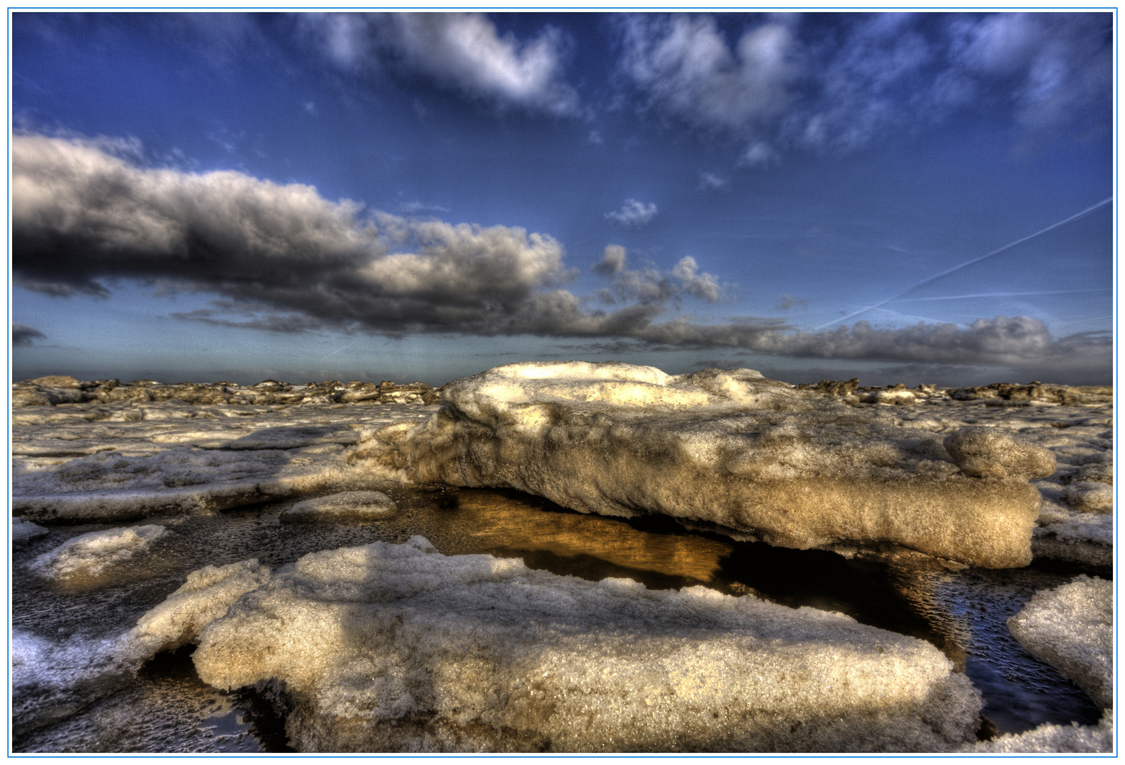 Eiszeit in Cuxhaven