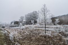 Eiszeit in den Wassergärten Landsweiler-Reden