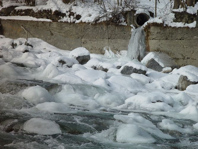 "Eiszeit in der Emme"