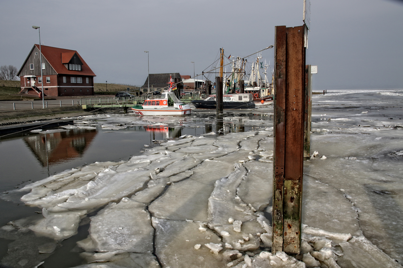 Eiszeit in Fedderwardersiel02