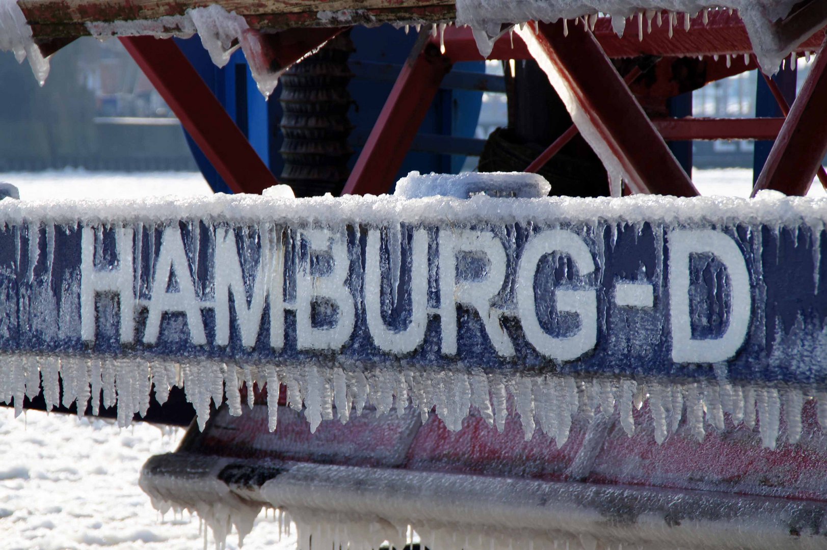 Eiszeit in Hamburg