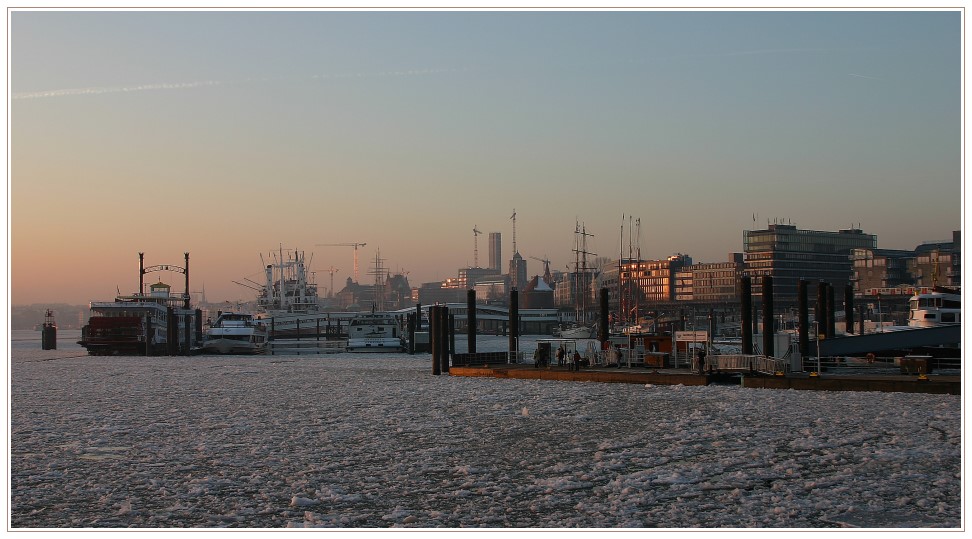 Eiszeit in Hamburg