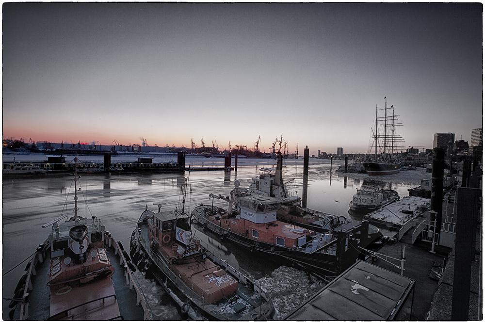 Eiszeit in Hamburg