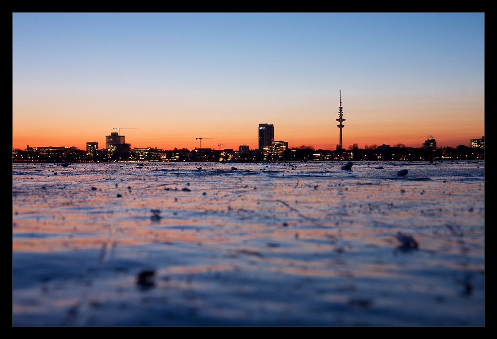 Eiszeit in Hamburg