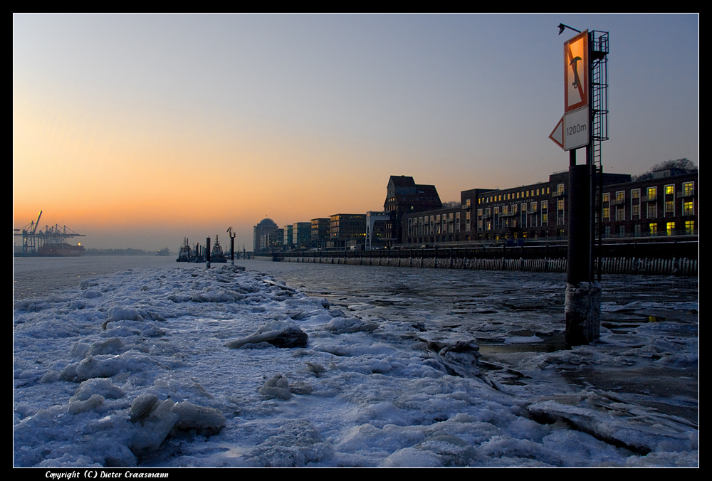 Eiszeit in Hamburg - Ice age in Hamburg