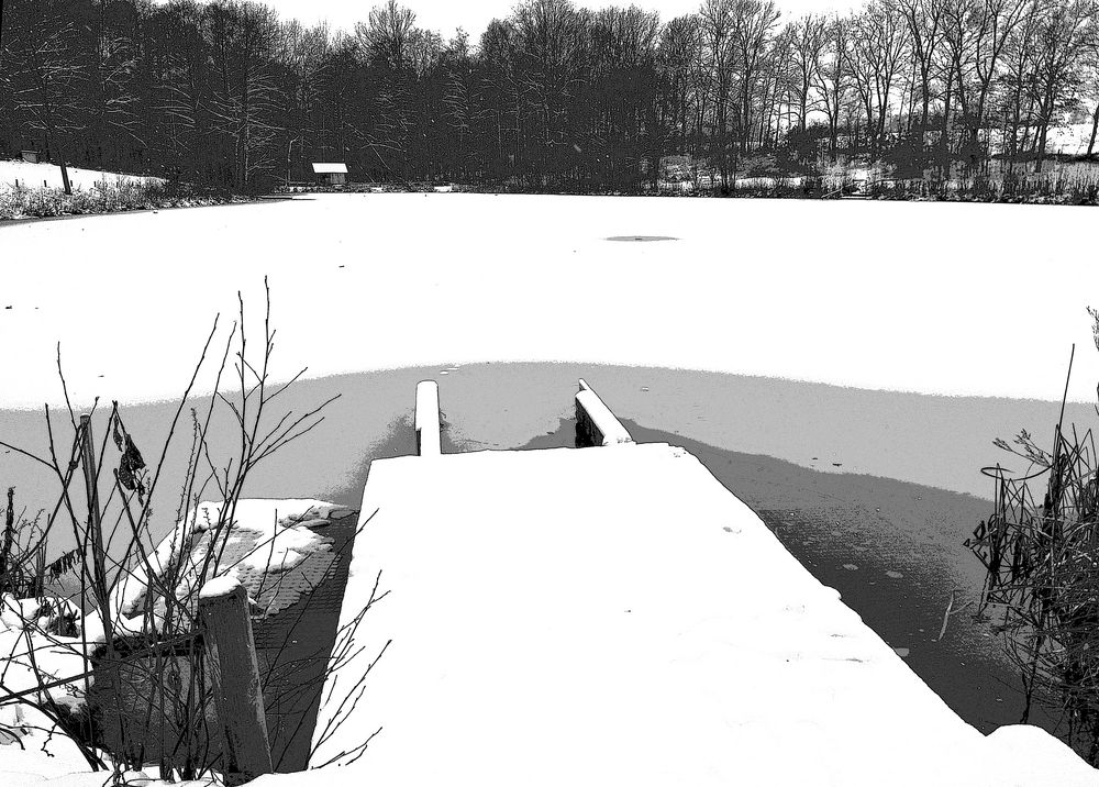 Eiszeit in Niederwiesa