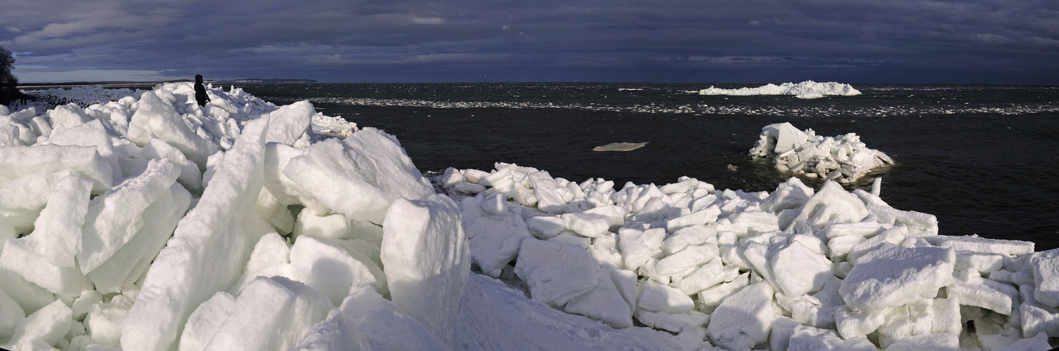 Eiszeit in Thiessow- Insel Rügen