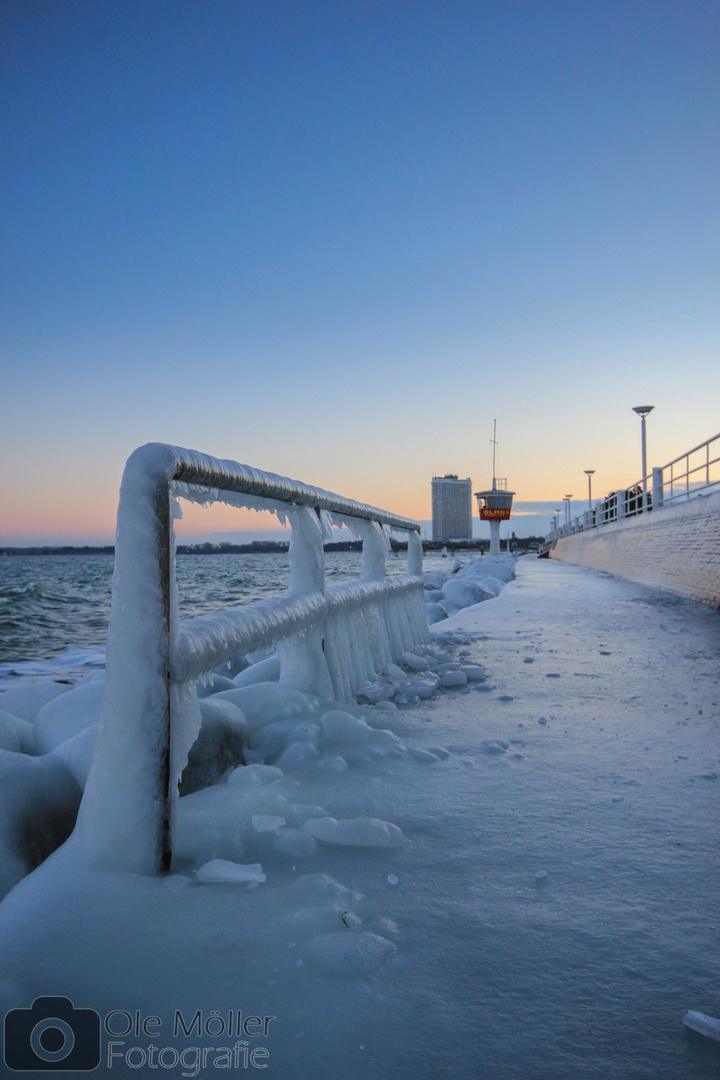 Eiszeit in Travemünde