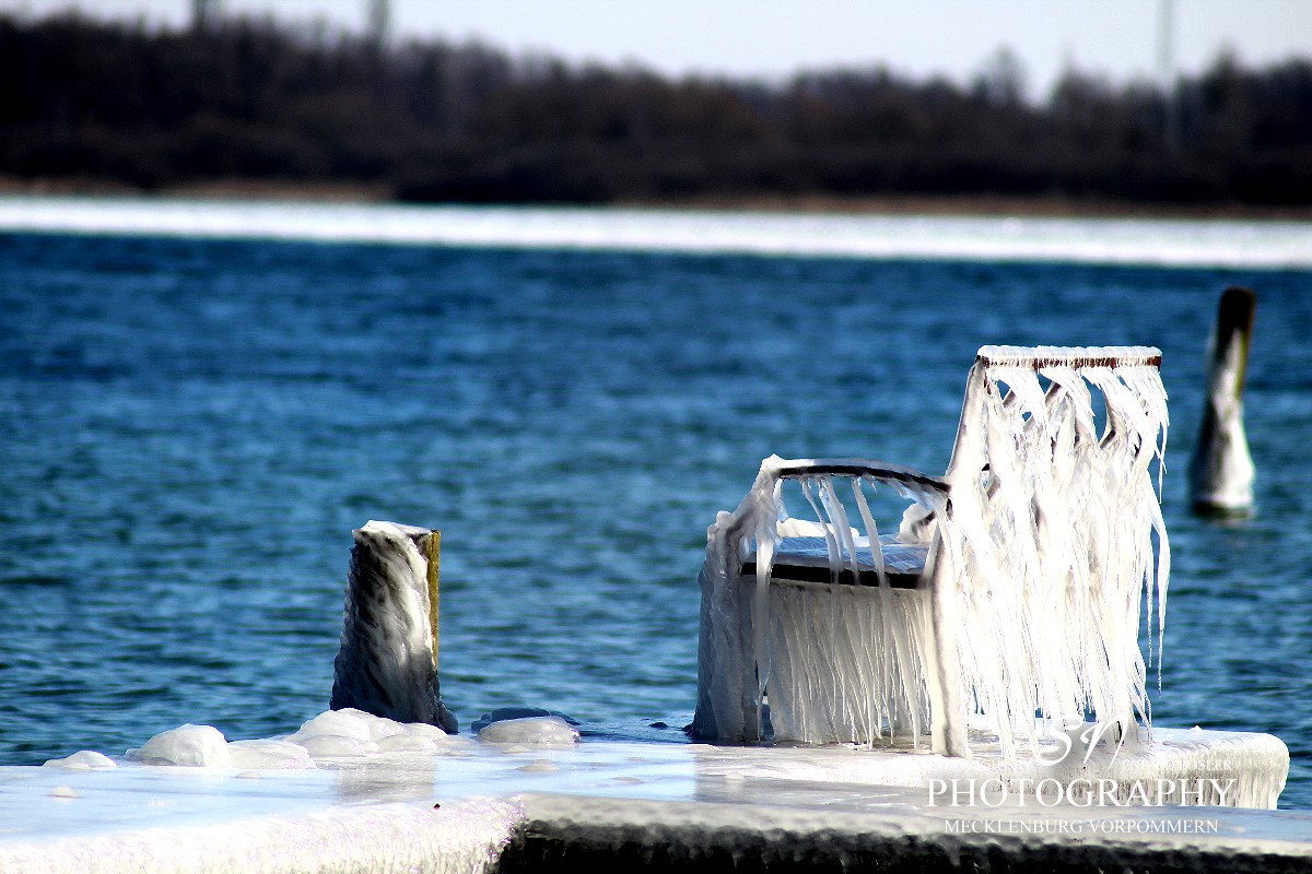 Eiszeit Januar 2018 Schweriner See