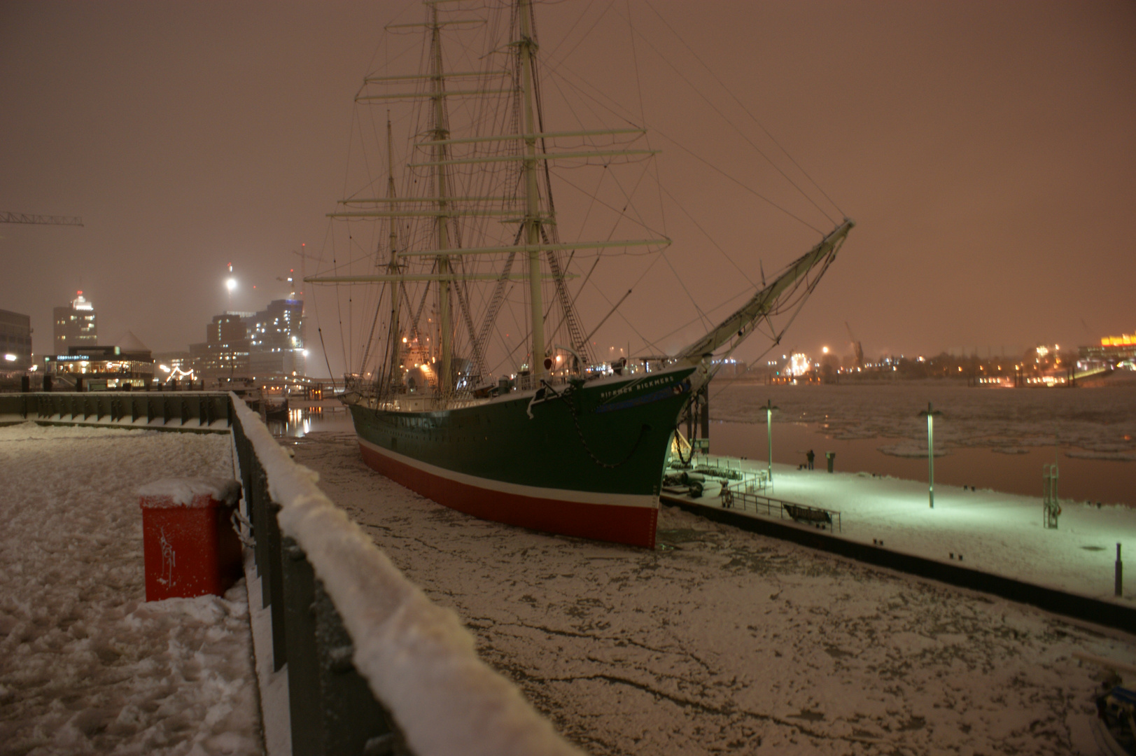 Eiszeit Landungsbrücken