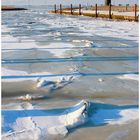 Eiszeit - Wremer Hafenbecken!