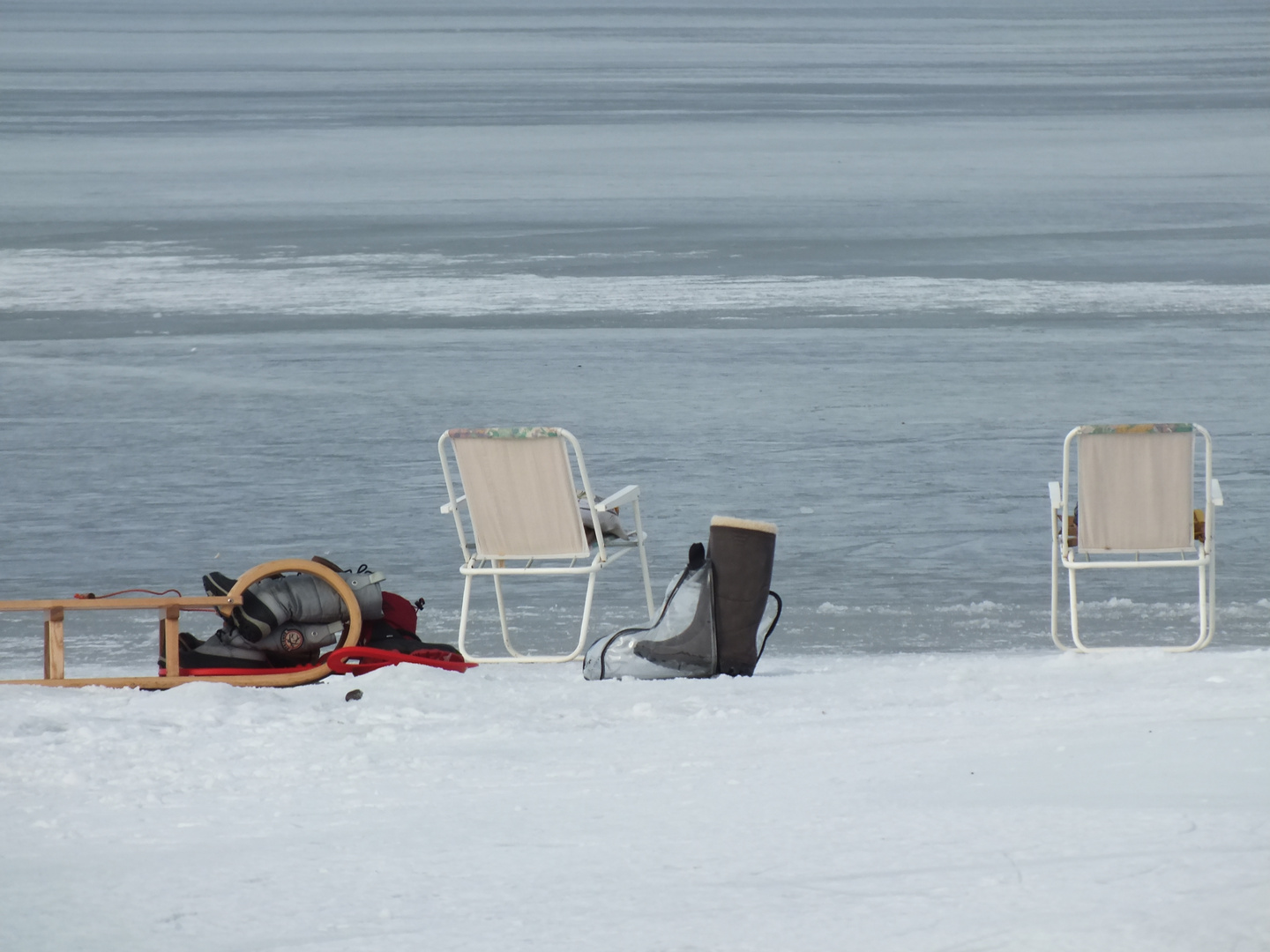 Eiszeitvergnügen auf der Ostsee