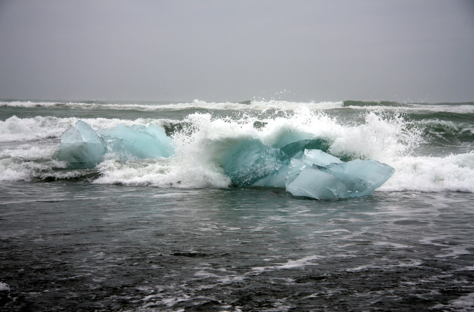 Eiszwerge am Strand