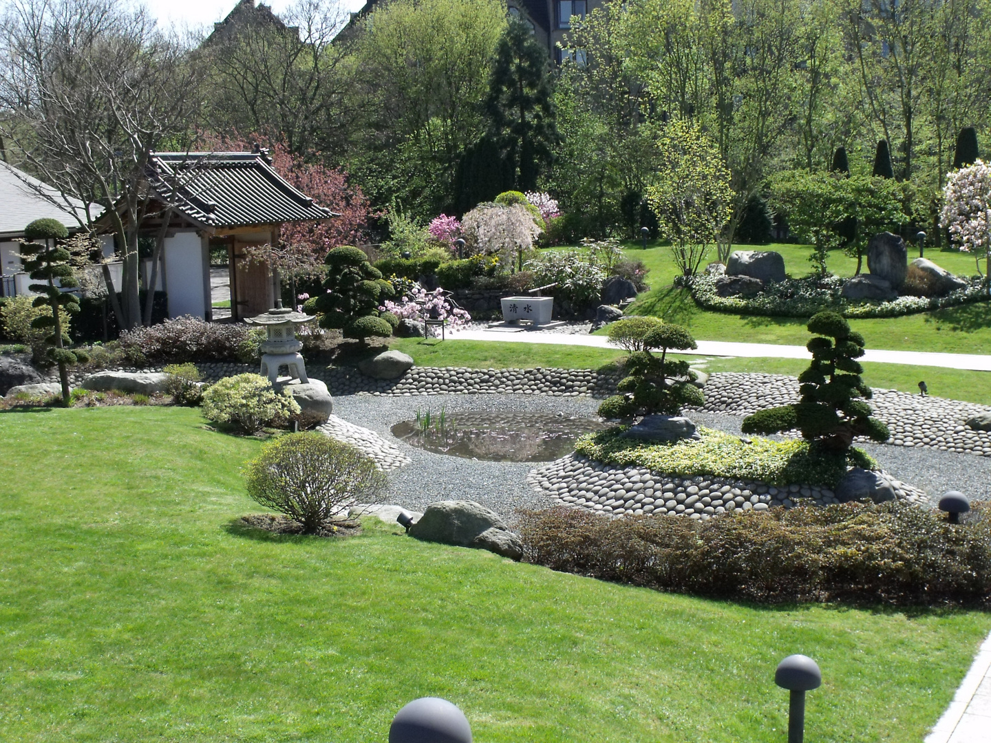 EKO-Haus Düsseldorf Gartenanlage