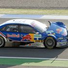 Ekström ohne Sicht Hockenheim Finale 2006