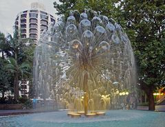 ..El Alamein Memorial Fountain..